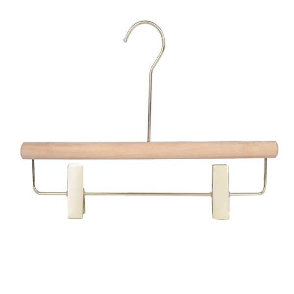 Long Clips Wooden Pant Hangers