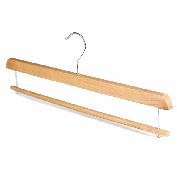 Wood Bottom Hanger With Bar