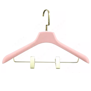 pink velvet hanger clips