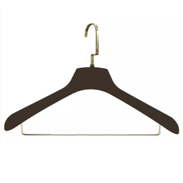 Velvet Suit Hanger With Bar