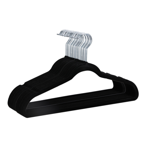 Ladies’Plastic Jacket Hanger Rubber Coating