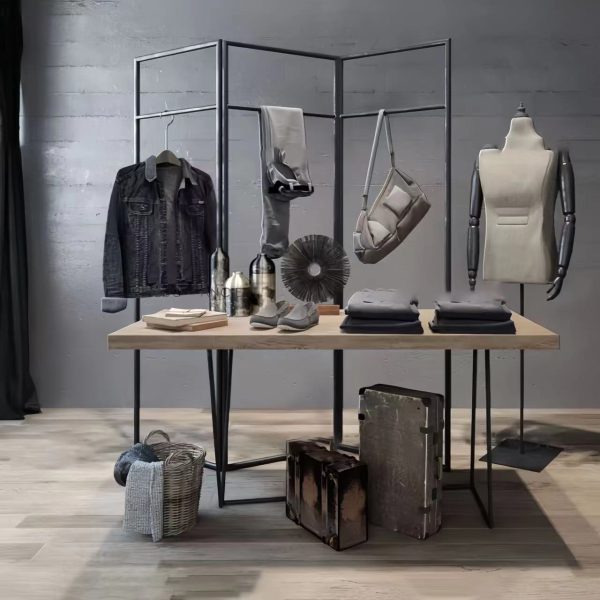Three Tier Hanging Clothes Rack