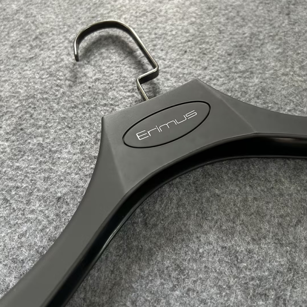 Rubber Coated Plastic Coat Hanger