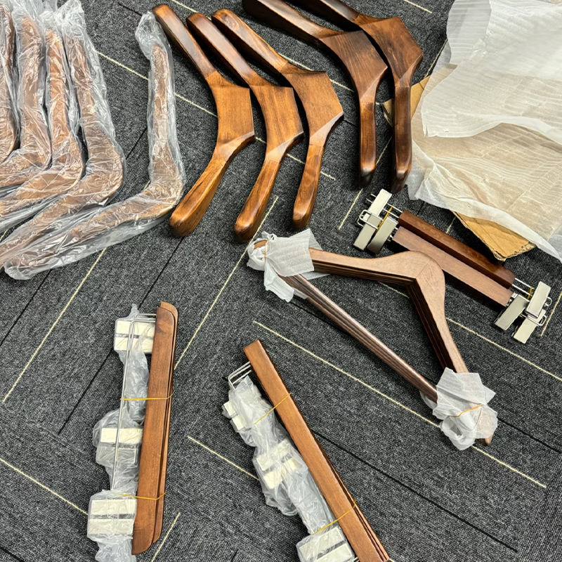 Dark wood color hanger