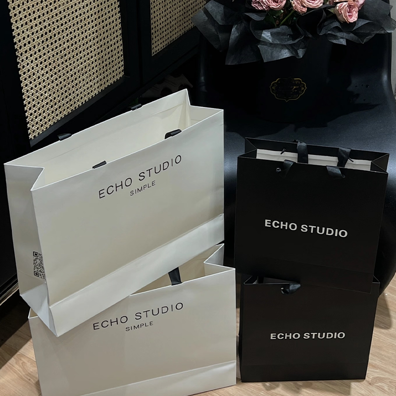 Clothing store paper bag