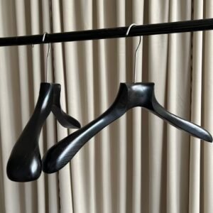 Custom luxury wooden hangers for suit