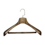 brown plastic suit hanger