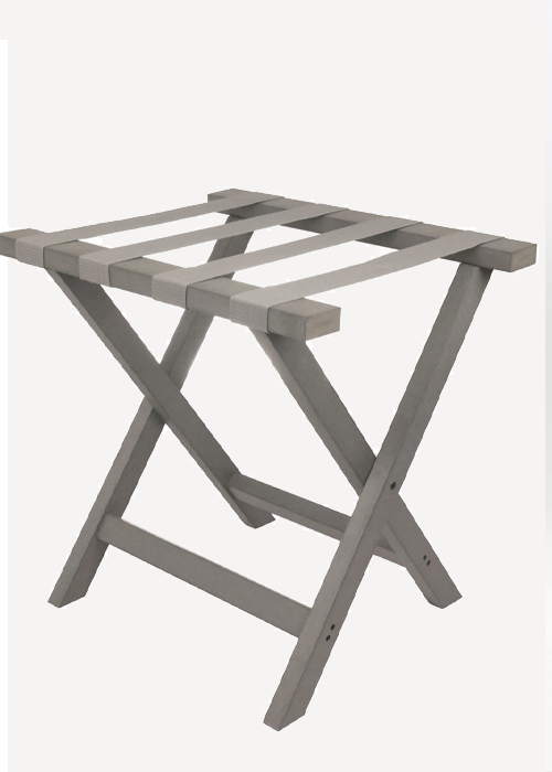 wooden hotel Luggage rack