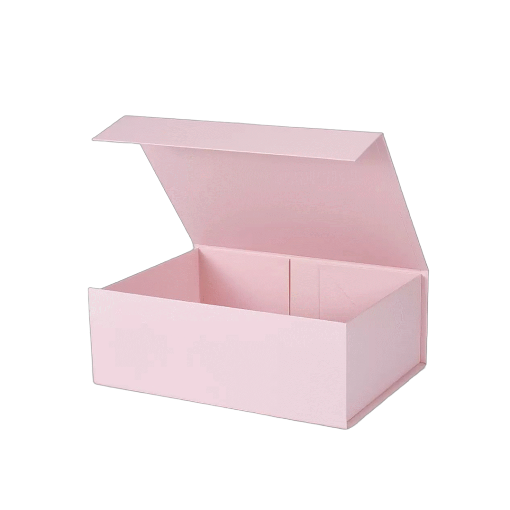 pink Magnetic Folding Boxes