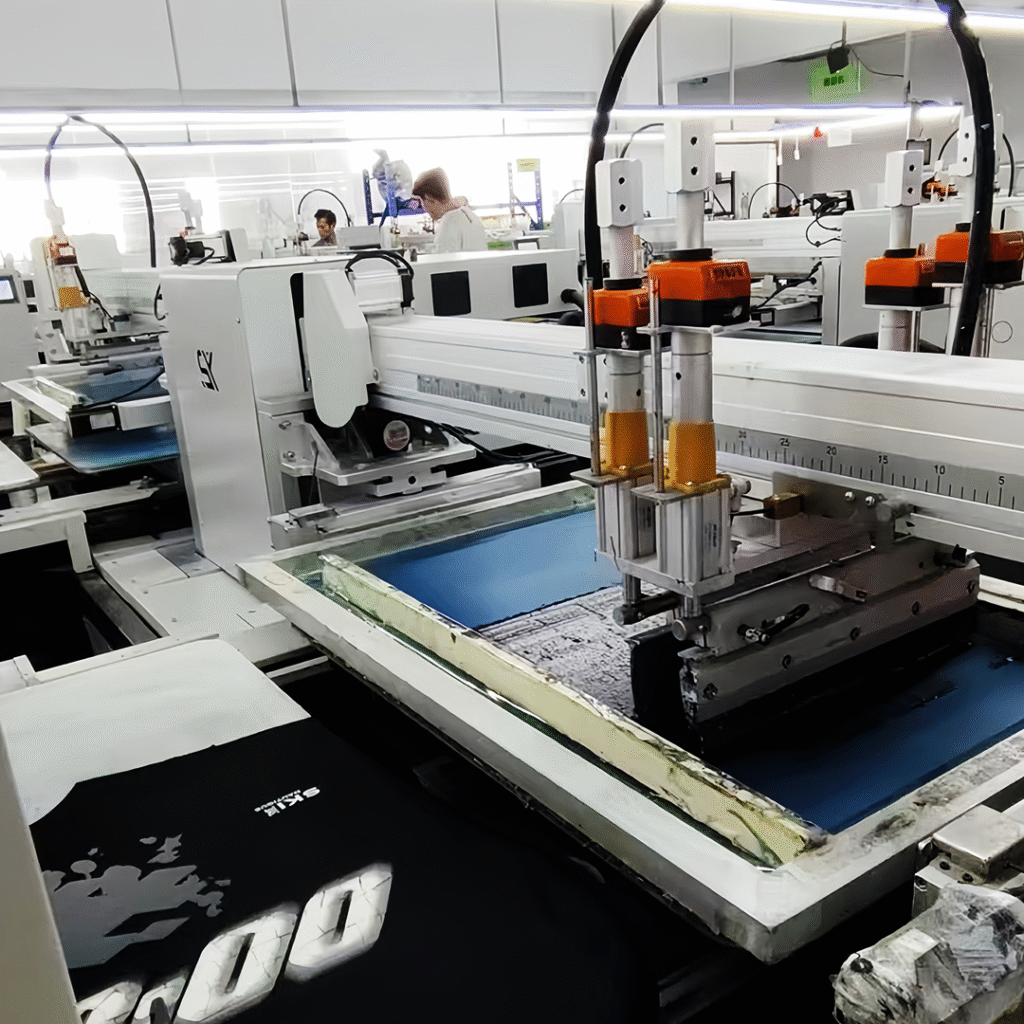 Screen printing machine