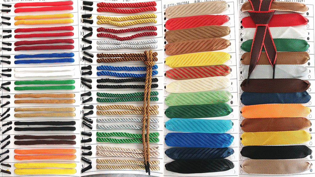 Paper bag carrying rope