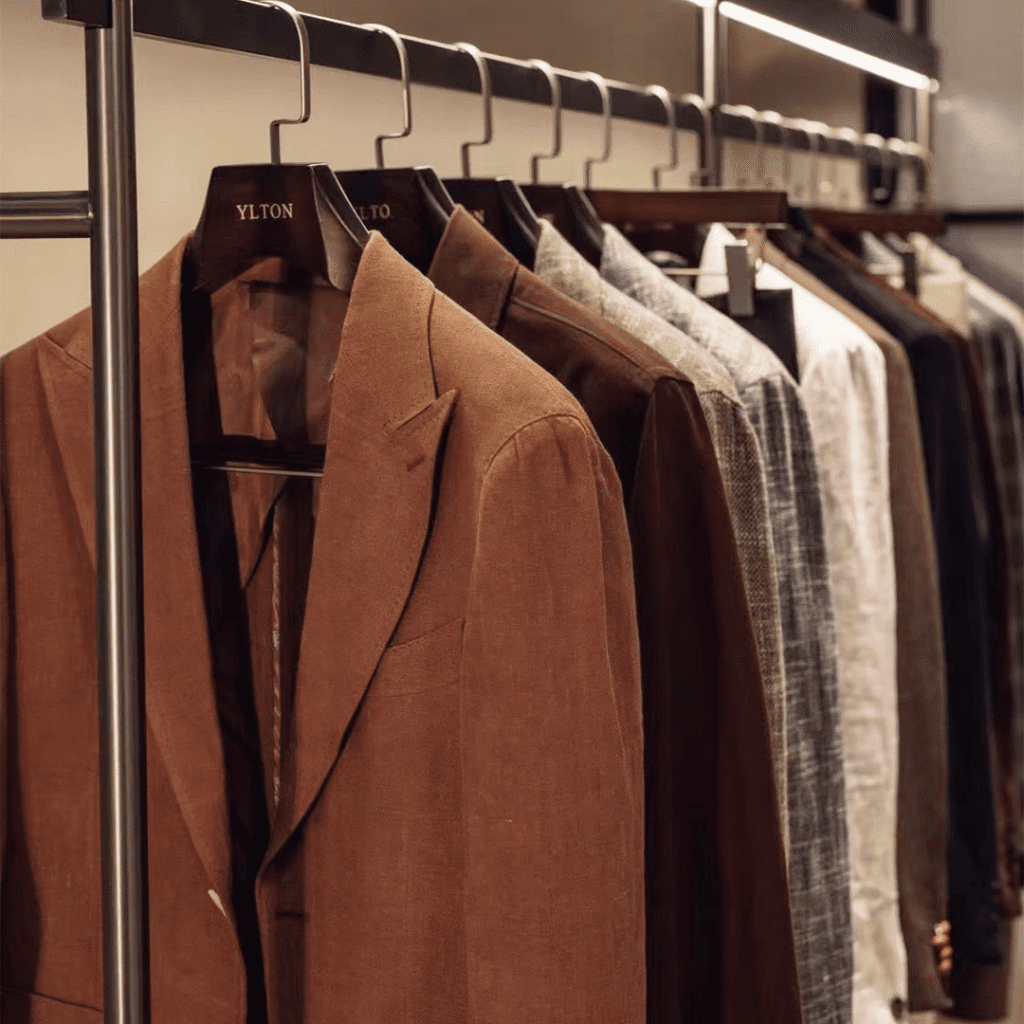 wooden clothes hanger