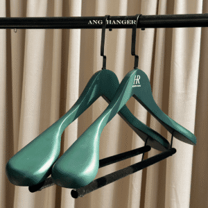 custom hangers with logo