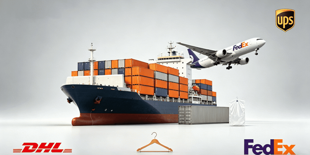 Flexible Shipping Solutions For Your Custom Hanger & Garment Packaging Orders