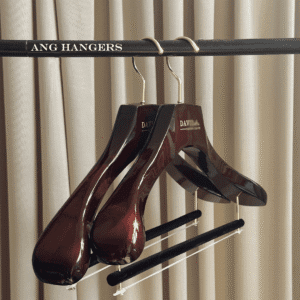 wooden coat hangers