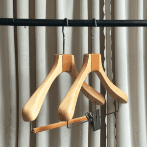 luxury wooden coat hangers