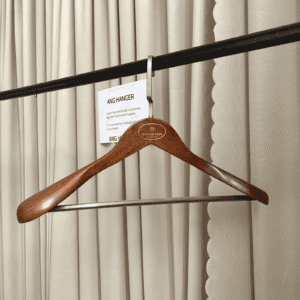custom suit hangers with logo