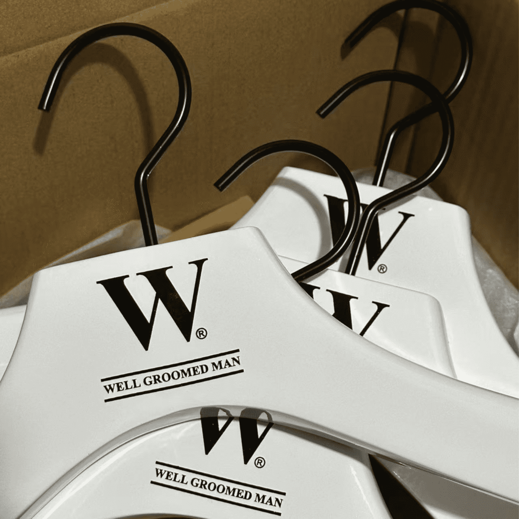 Screen printed logo for Custom Wooden Changers